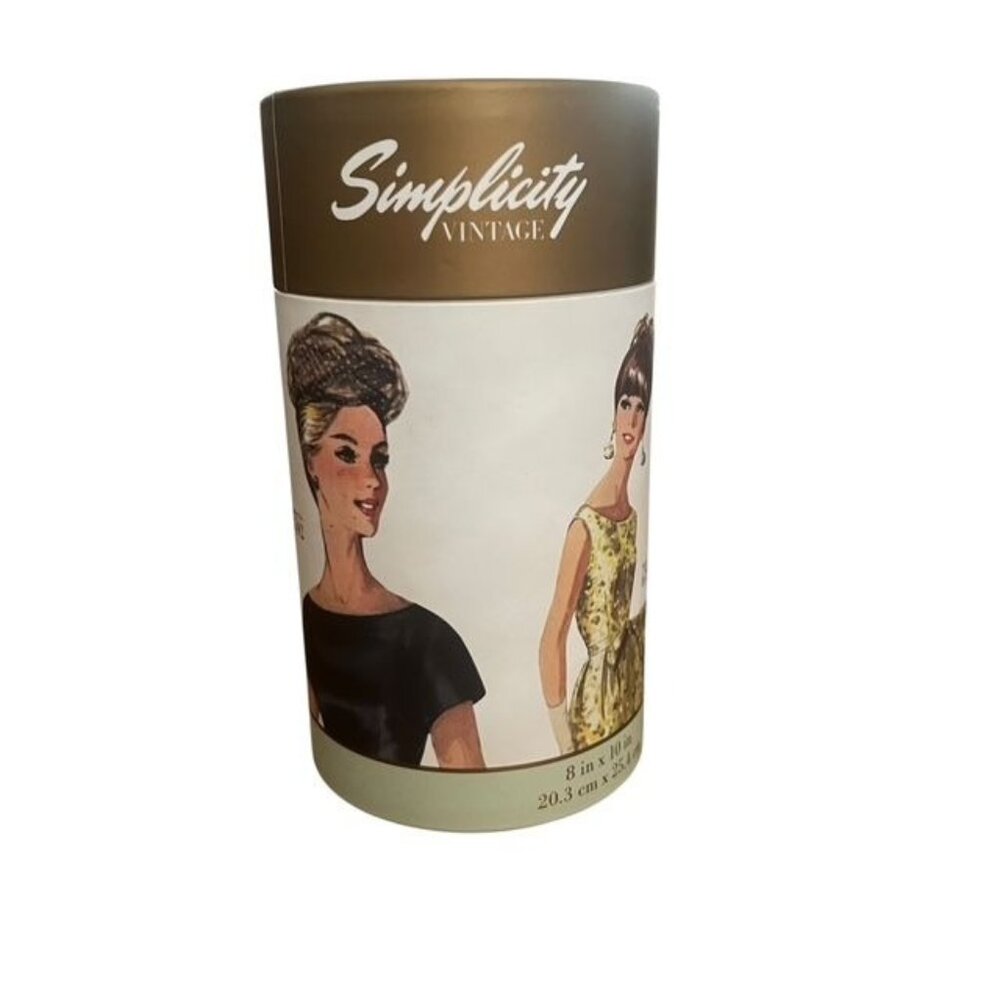 Simplicity Vintage Fashions Puzzle 49 Pieces